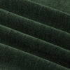 Plain Green Curtains - Soft Chenille Blackout Pencil Pleat Curtains Bottle Green Furn