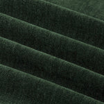 Plain Green Curtains - Soft Chenille Blackout Pencil Pleat Curtains Bottle Green Furn
