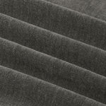 Plain Grey Curtains - Soft Chenille Blackout Eyelet Curtains Charcoal Furn