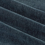 Plain Blue Curtains - Soft Chenille Blackout Eyelet Curtains Navy Furn