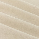 Plain Cream Curtains - Soft Chenille Blackout Eyelet Curtains Ecru Furn