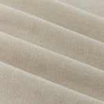  Curtains - Soft Chenille Blackout  Eyelet Curtains Natural Furn