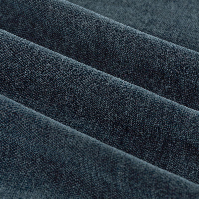  Curtains - Soft Chenille Blackout  Eyelet Curtains Navy Furn
