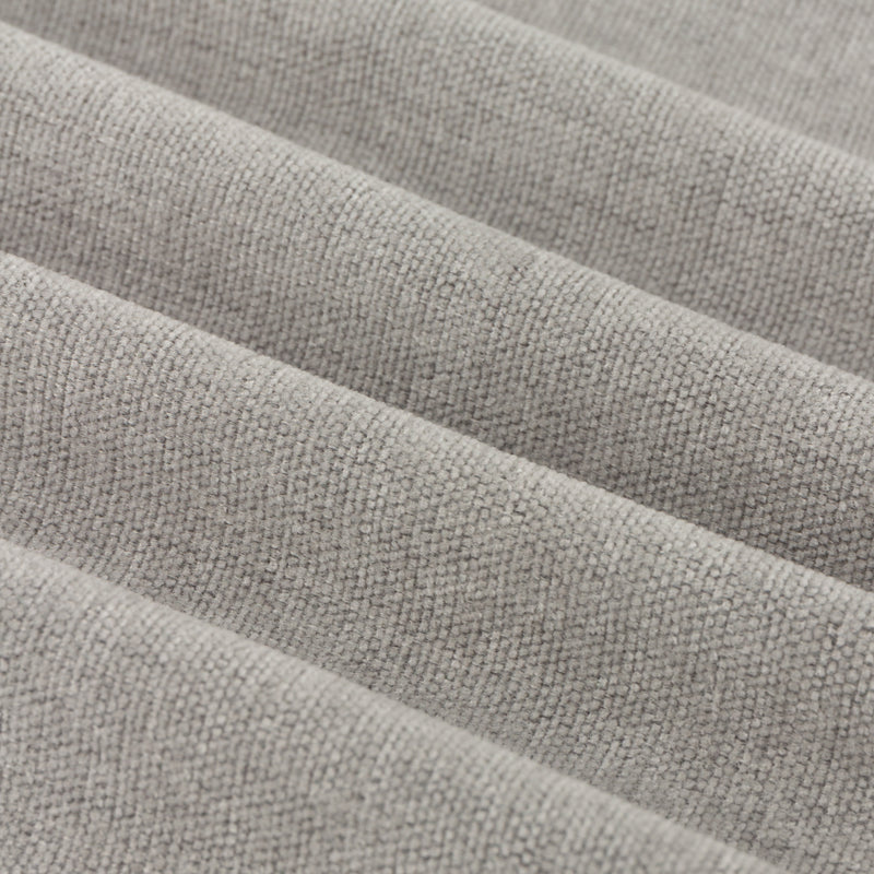  Curtains - Soft Chenille Blackout  Eyelet Curtains Silver Furn