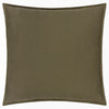 Plain Green Cushions - Slub Cotton  Cushion Cover Lichen Yard