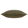 Plain Green Cushions - Slub Cotton  Cushion Cover Lichen Yard