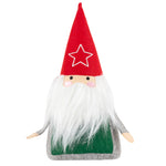 furn. Scandi Santa Festive Door Stop in Red