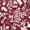 furn. Skandi Woodland Fleece Throw in Berry