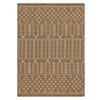 Geometric Beige Rugs - Seagrove Jute Effect Indoor/Outdoor Rug Natural Yard