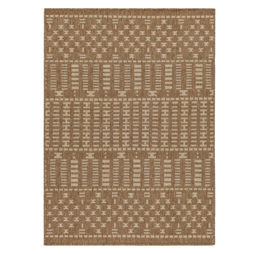 Geometric Beige Rugs - Seagrove Jute Effect Indoor/Outdoor Rug Natural Yard