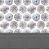 Voyage Maison Sea Urchin 1.4m Wide Width Wallpaper in Abalone