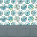 Voyage Maison Sea Urchin 1.4m Wide Width Wallpaper in Kelpie