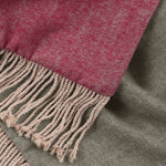 Voyage Maison Selkirk Woven Throw in Geranium