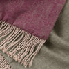 Voyage Maison Selkirk Woven Throw in Grape