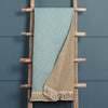 Voyage Maison Selkirk Woven Throw in Ocean