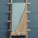 Voyage Maison Selkirk Woven Throw in Ocean