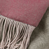 Voyage Maison Selkirk Woven Throw in Rosehip