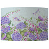 Floral Purple Lighting - Seraphinia Eva Printed Lamp Shade Duck Egg Voyage Maison