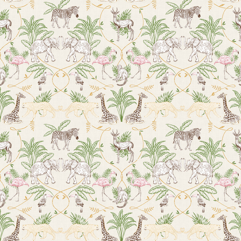 furn. Serengeti Wallpaper Sample in Natural