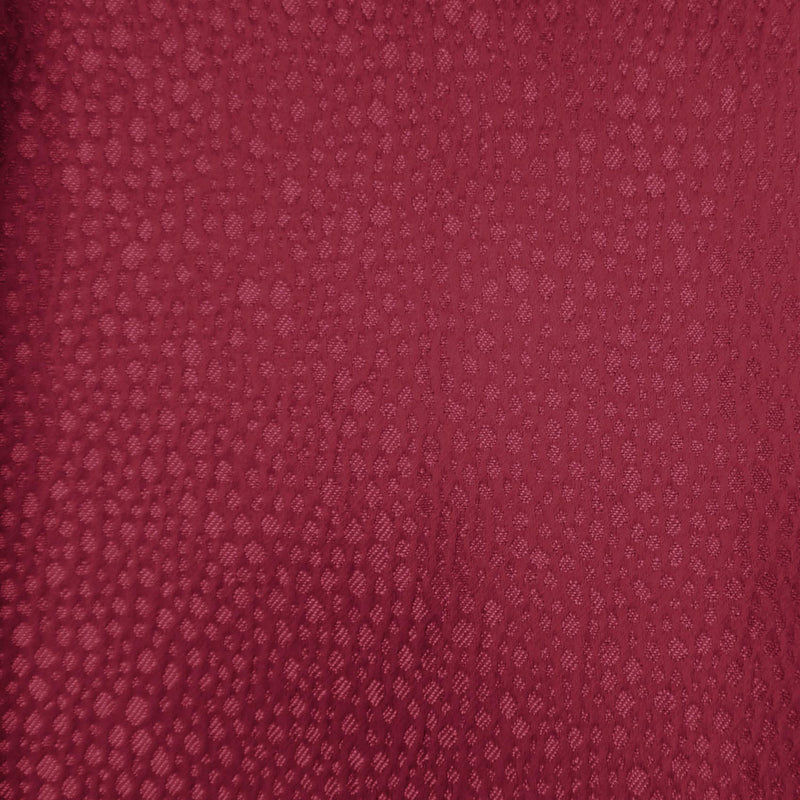 Voyage Maison Sereno Woven Jacquard Fabric in Rouge