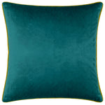 furn. Serpentine Animal Print Cushion Cover in Royal Blue/Teal