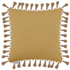 Geometric Beige Cushions - Serrano Printed Cushion Cover Sepia Voyage Maison