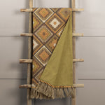 Voyage Maison Serrano Printed Throw in Sepia