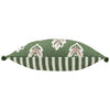 Woodland Green Cushions - Sessile Leaf Printed Cushion Cover Leaf Green Sanderson