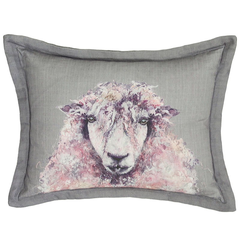 Voyage Maison Seumus Printed Cushion Cover in Fuchsia