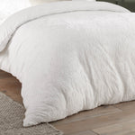  Bedding - Seville Leaf  Duvet Cover Set White Duvet Day