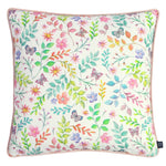 Prestigious Textiles Secret Garden Floral Cushion Cover in Candyfloss