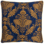 Paoletti Shiraz Traditional Jacquard Cushion Cover in Navy