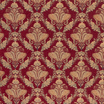  Red Fabric - Shiraz  Fabric (By The Metre) Burgundy Paoletti