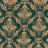  Green Fabric - Shiraz  Fabric (By The Metre) Emerald Paoletti