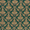  Green Fabric - Shiraz  Fabric (By The Metre) Emerald Paoletti