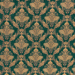  Green Fabric - Shiraz  Fabric (By The Metre) Emerald Paoletti