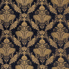 Floral Black Throws - Shiraz Traditional Jacquard Throw Black Paoletti