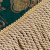 Shiraz Traditional Jacquard Throw Emerald