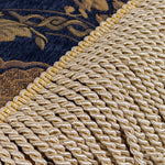 Shiraz Traditional Jacquard Throw Navy