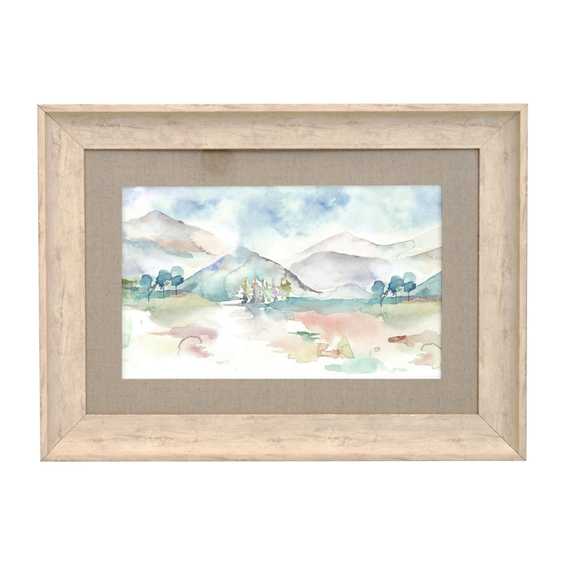 Voyage Maison Shores Framed Print in Birch