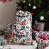  Multi Accessories - Showtime Printed Velvet Xmas Sack Multicolour furn.