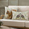 Animal Multi Cushions - Shugborough Moth Traditional Cushion Cover Multicolour Evans Lichfield