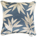 Floral Blue Cushions - Silverwood Velvet Cushion Cover Ocean Additions