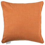 Floral Orange Cushions - Silverwood Printed Cushion Cover Amber Additions