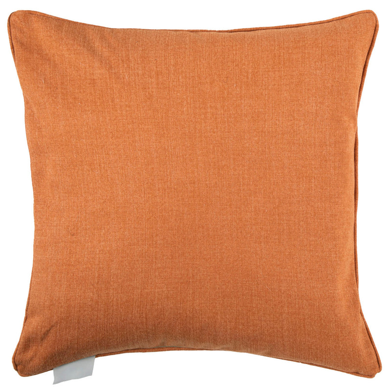 Floral Orange Cushions - Silverwood Printed Cushion Cover Amber Additions