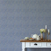 Voyage Maison Simba 1.4m Wide Width Wallpaper in Indigo