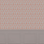 Voyage Maison Simba 1.4m Wide Width Wallpaper in Tangerine