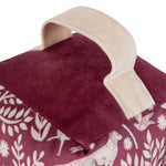 furn. Skandi Woodland Door Stop in Berry