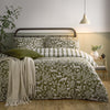 Animal Green Bedding  - Skandi Woodland Brushed Cotton Duvet Cover Set Thyme Green Furn