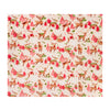  Multi Throws  - Sleigh Team Printed Fleece Throw Multi Duvet Day